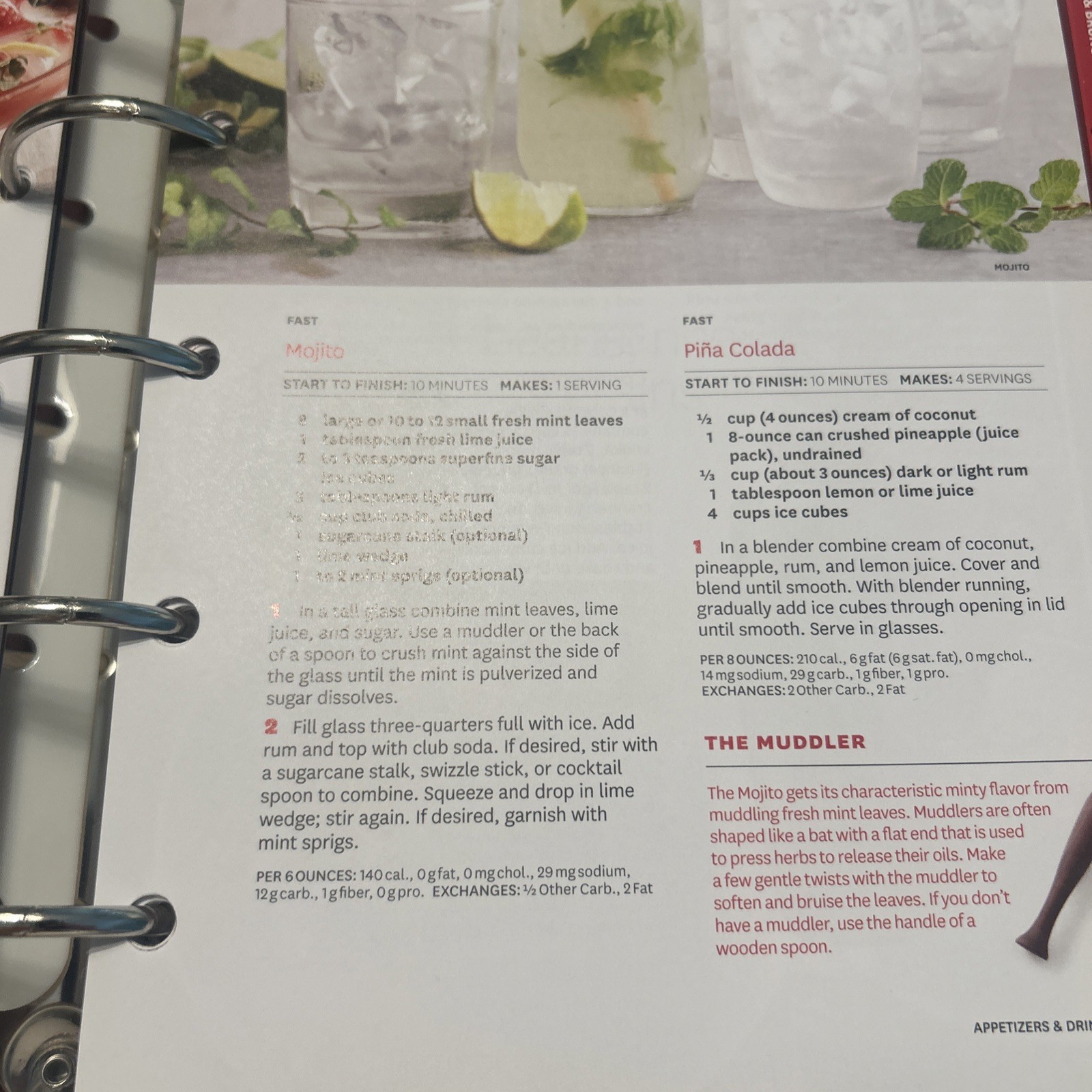 Better Homes and Gardens New Cook Book 16th Edition 5-Ring Binder HC