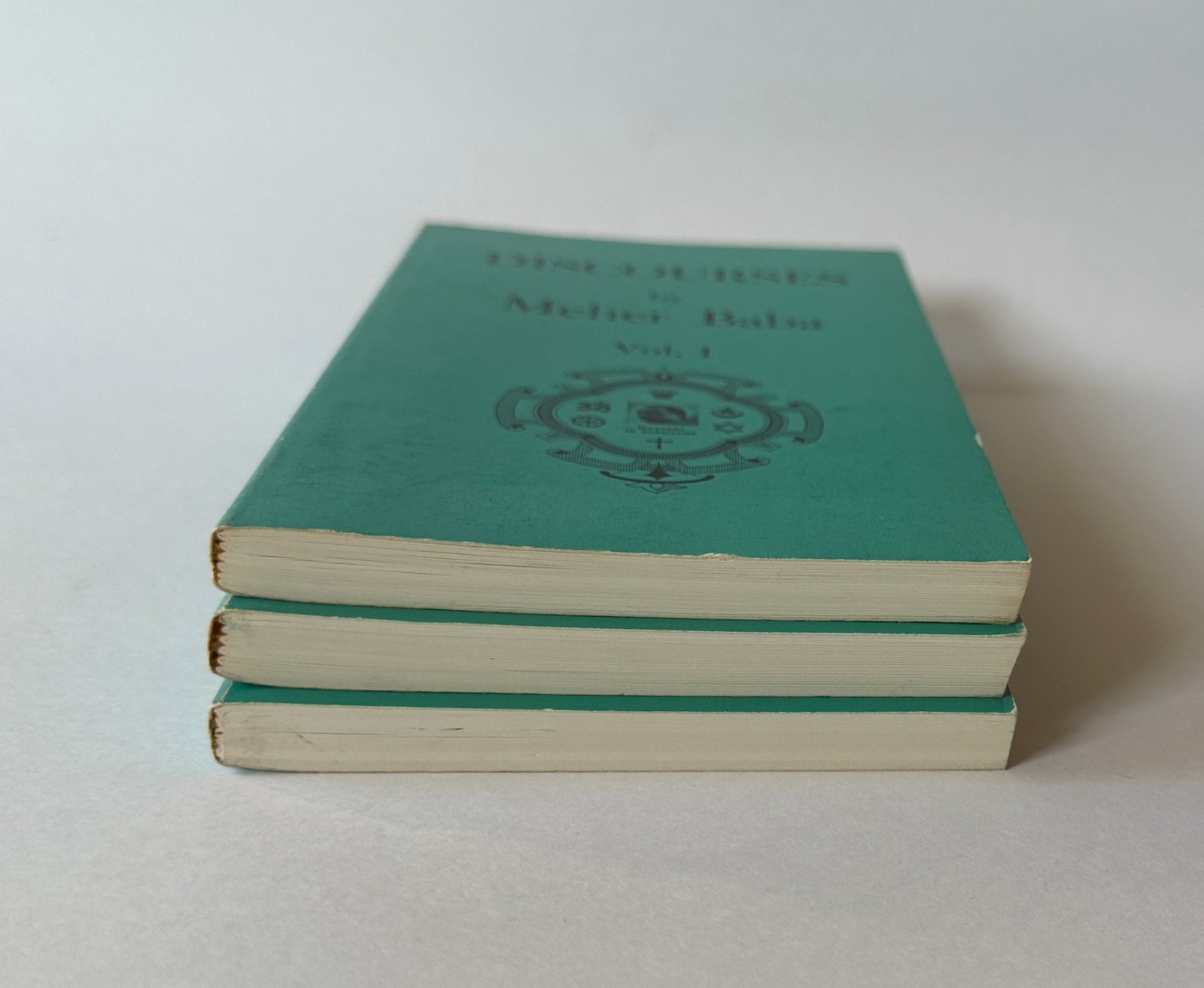 MEHER BABA Discourses Vol. I-II-III | 1973 Sufism Reoriented 3 MM Paperback Lot