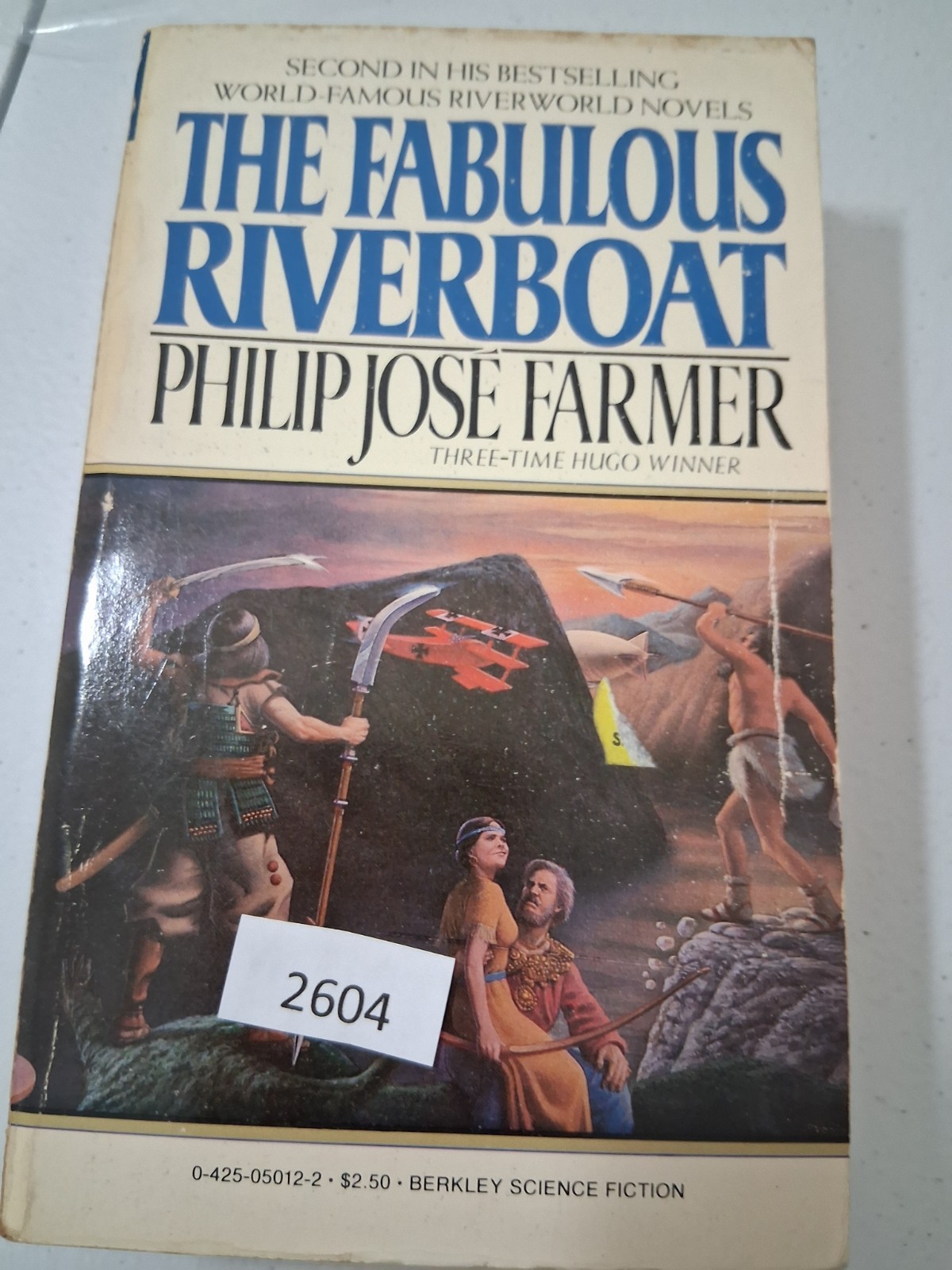 Vintage Lot of 5 Science Fiction/Fantasy Books by Philip Jose Farmer bc25 2604