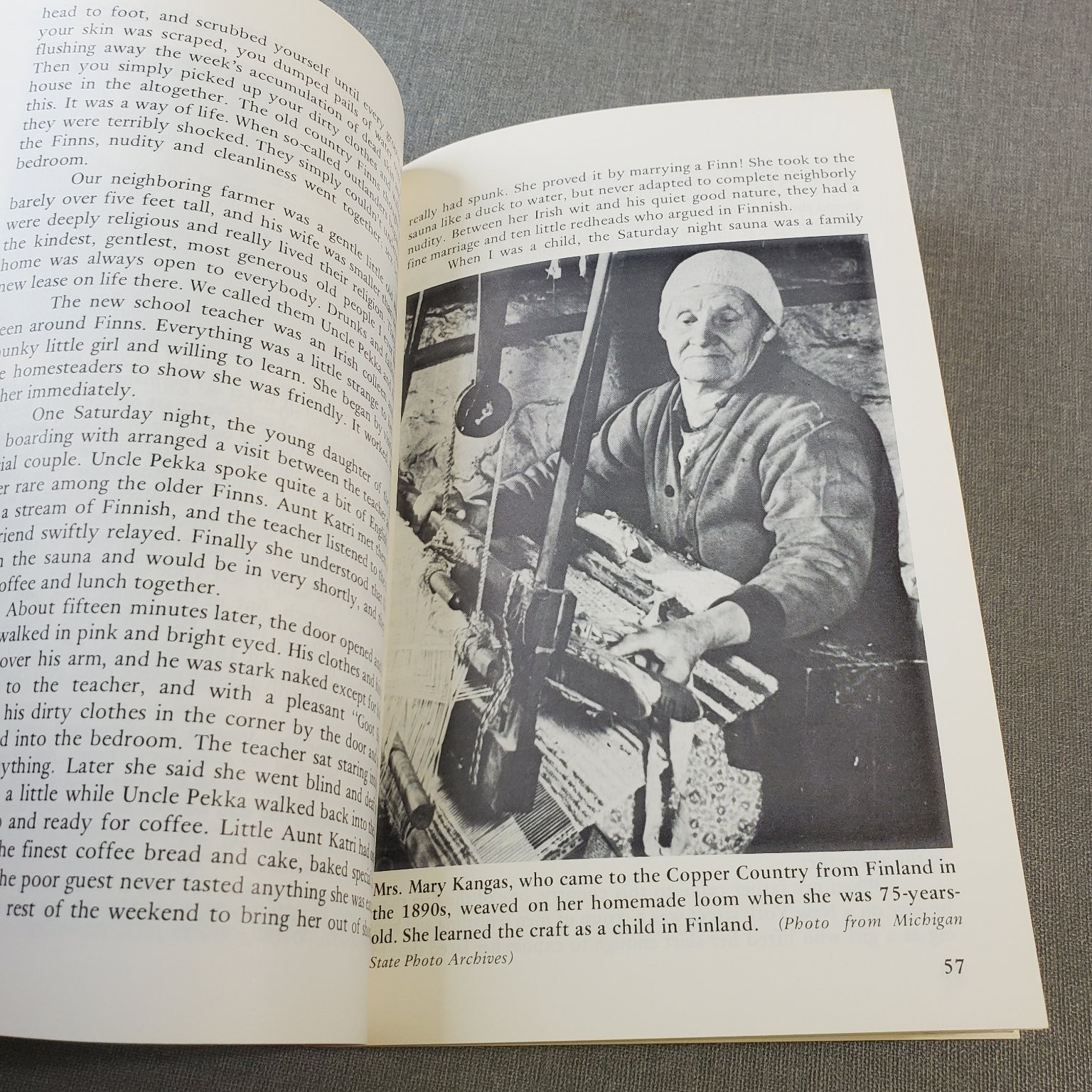 Our Michigan Ethnic Tales & Recipes Carole Eberly 1976 Michigan Cookbook