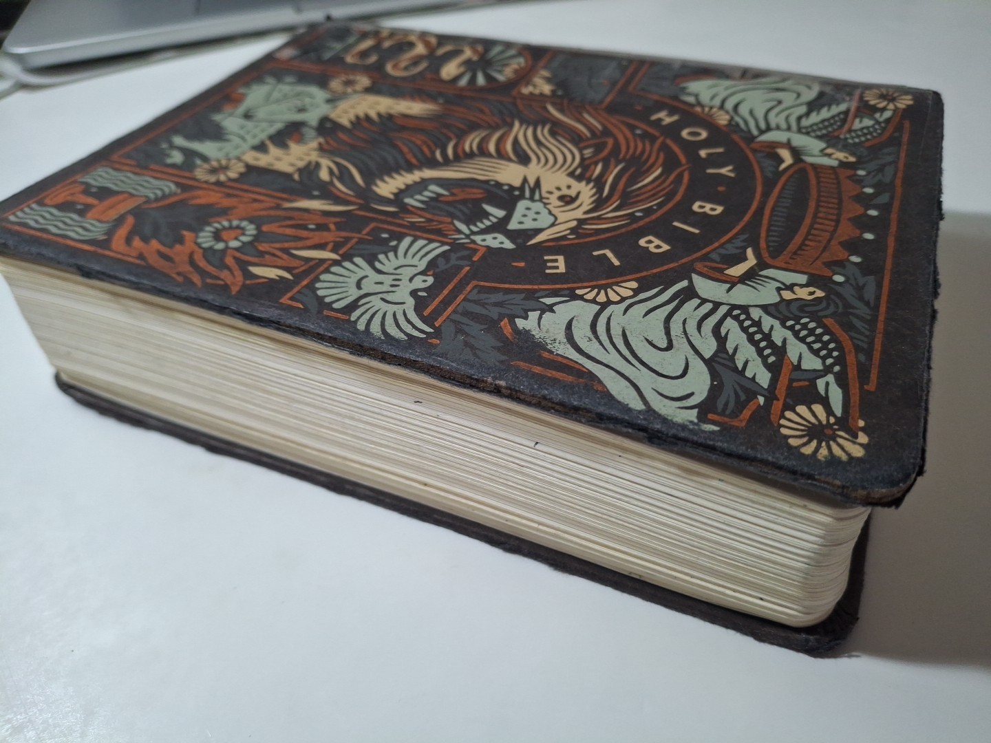 ESV Single Column Journaling Bible, Artist Series, Hardcover, Joshua Noom