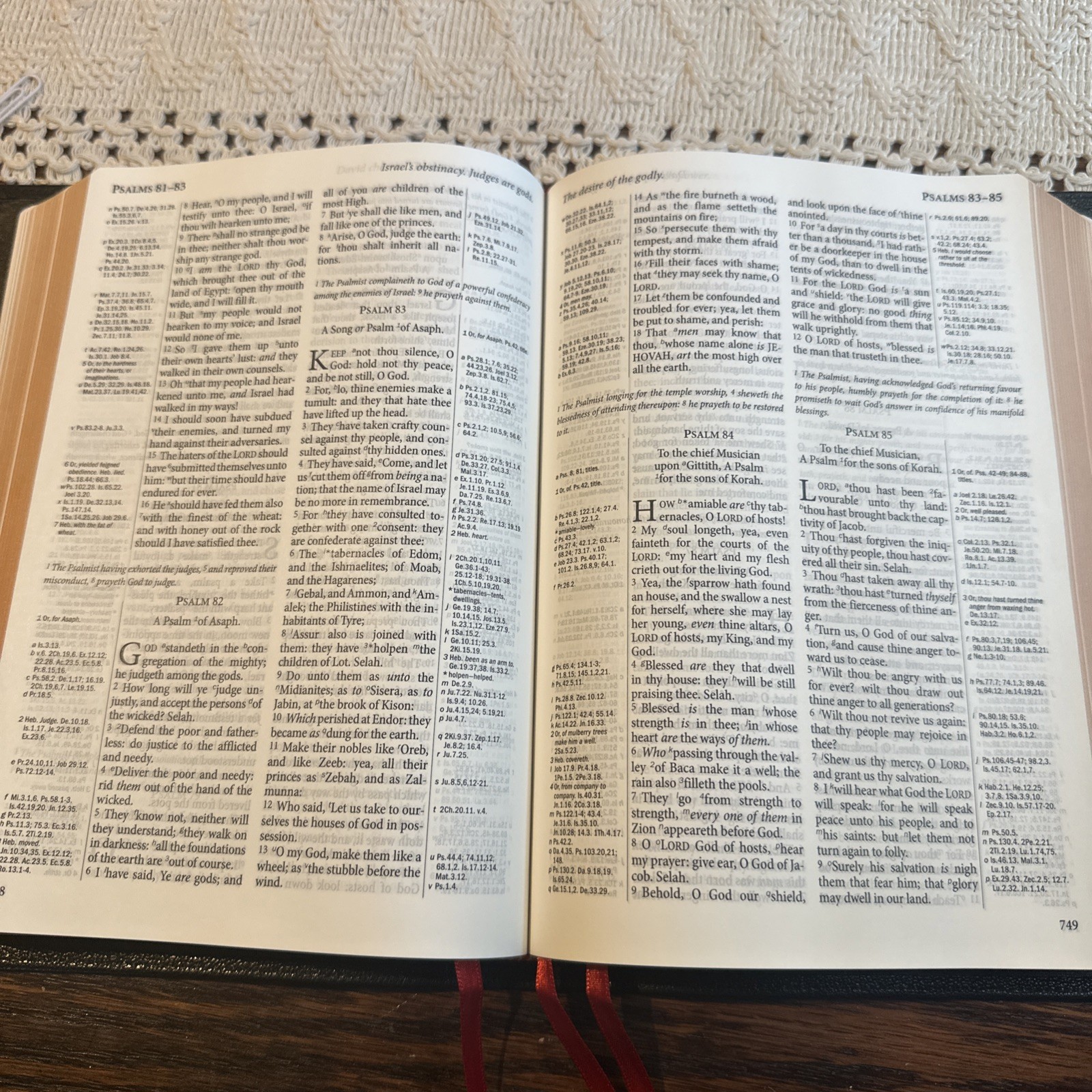 Cambridge Westminster KJV Ref Bible Black Goatskin Brand New!