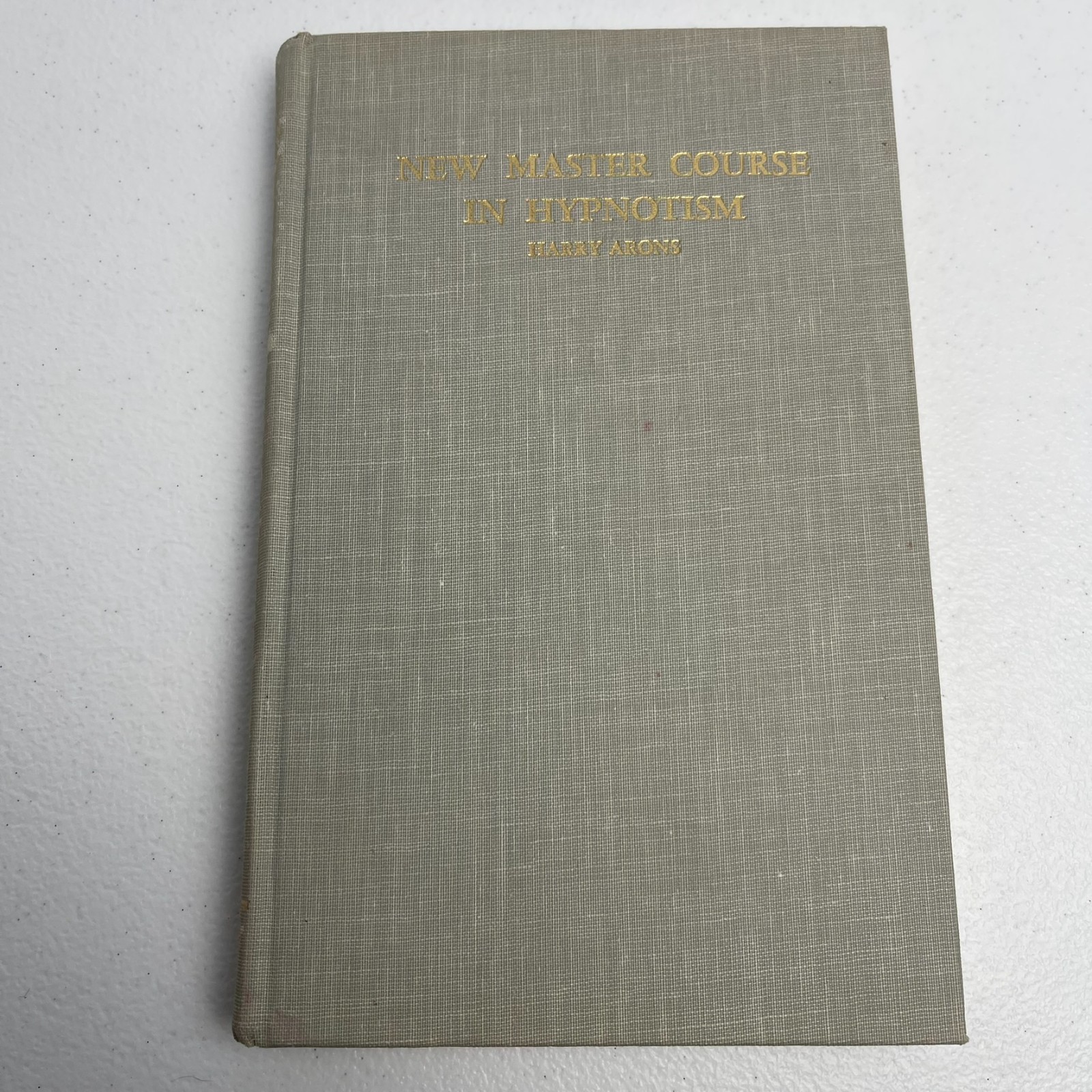 New Master Course in Hypnotism – VTG 1961 – Harry Arons