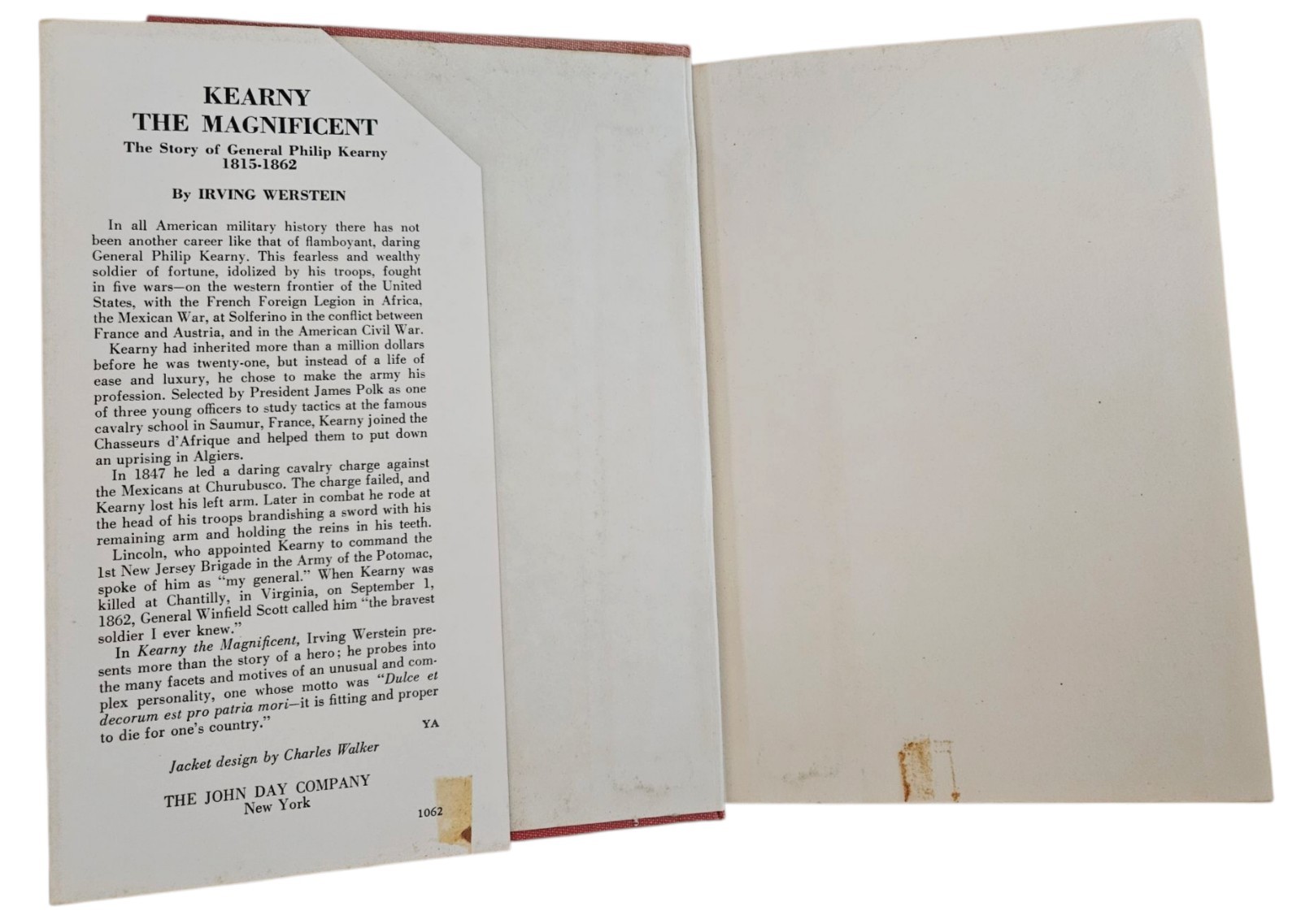 Vintage Kearney The Magnificent HC Book Irving Werstein 1962