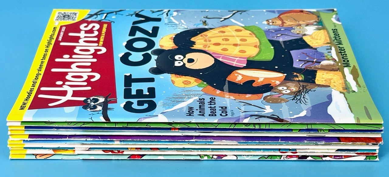 Highlights Magazine Kids Lot Of 12 – FULL YEAR 2023 Children Educational EUC