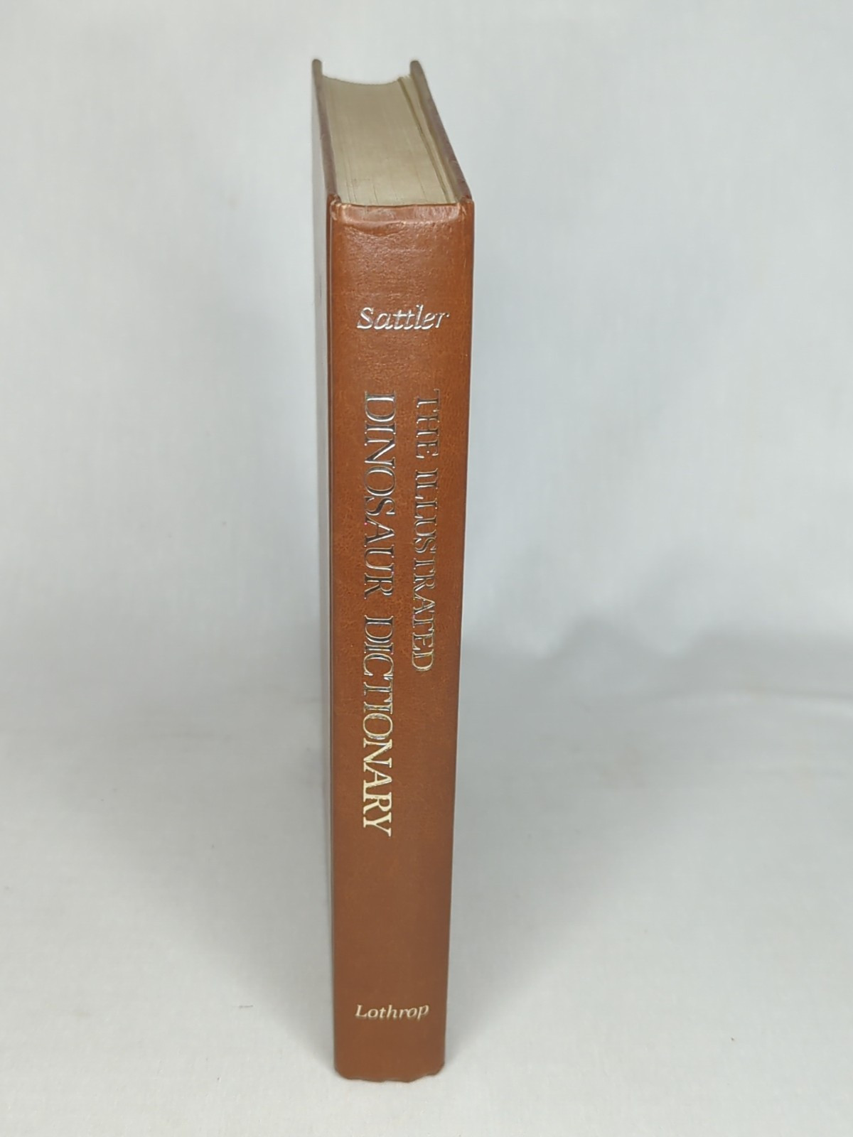 Illustrated Dinosaur Dictionary by Helen R. Sattler 1983, Hardcover