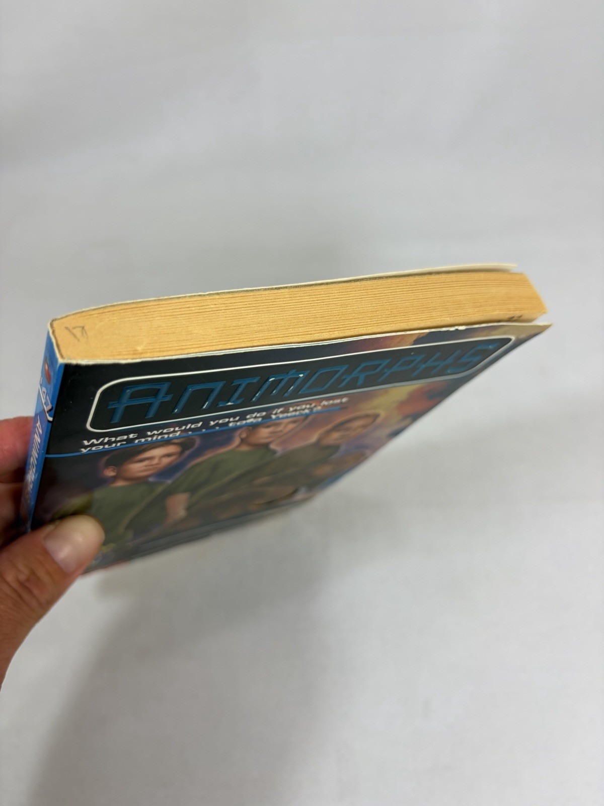 Animorphs #47 The Resistance Paperback Book 1st Printing 1st Edit K.A. Applegate