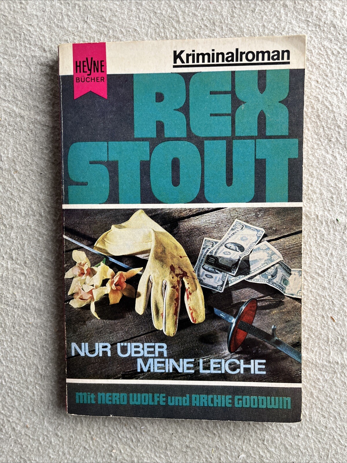Rex Stout Nero Wolfe Paperback Foreign Language Lot Of 7 – German / Spanish