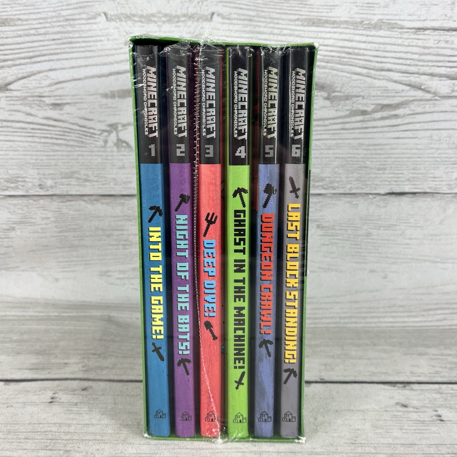 Minecraft Woodsword Chronicles: Books 1-6 Set Brand New Factory Sealed