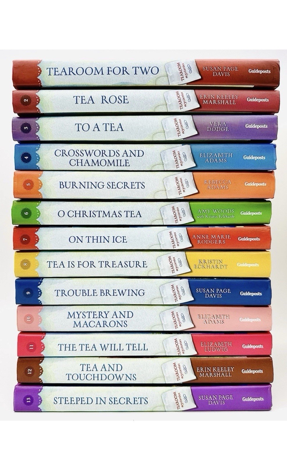 Tearoom Mysteries 27 HC Books COMPLELTE SET Lot Christian Guideposts Near Mint