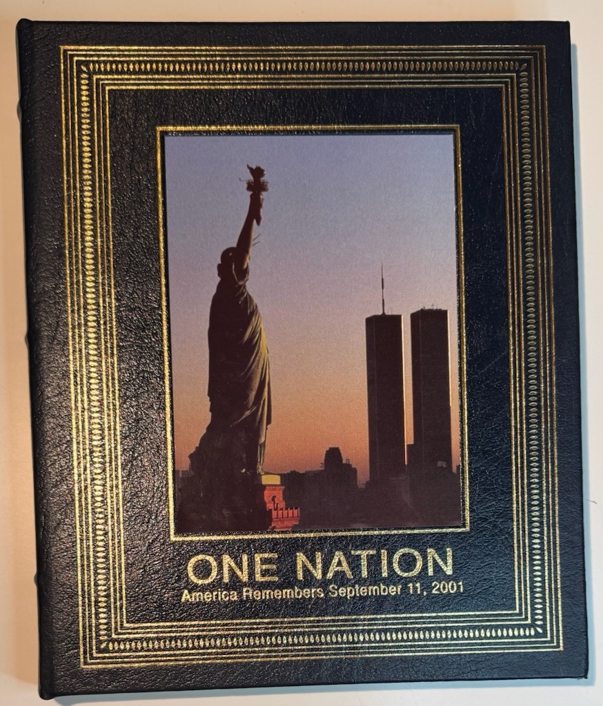 ONE NATION: America Remembers September 11, 2001 – Leather Bound, Collectors Ed.