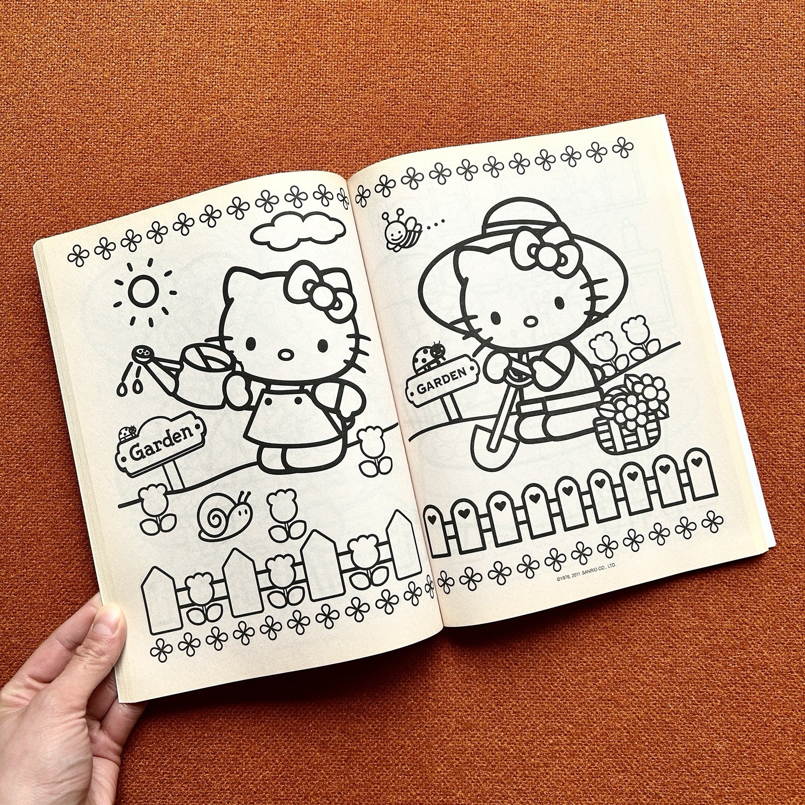 Unused 2011 Sanrio Hello Kitty Coloring & Activity Book Bendon Made In USA