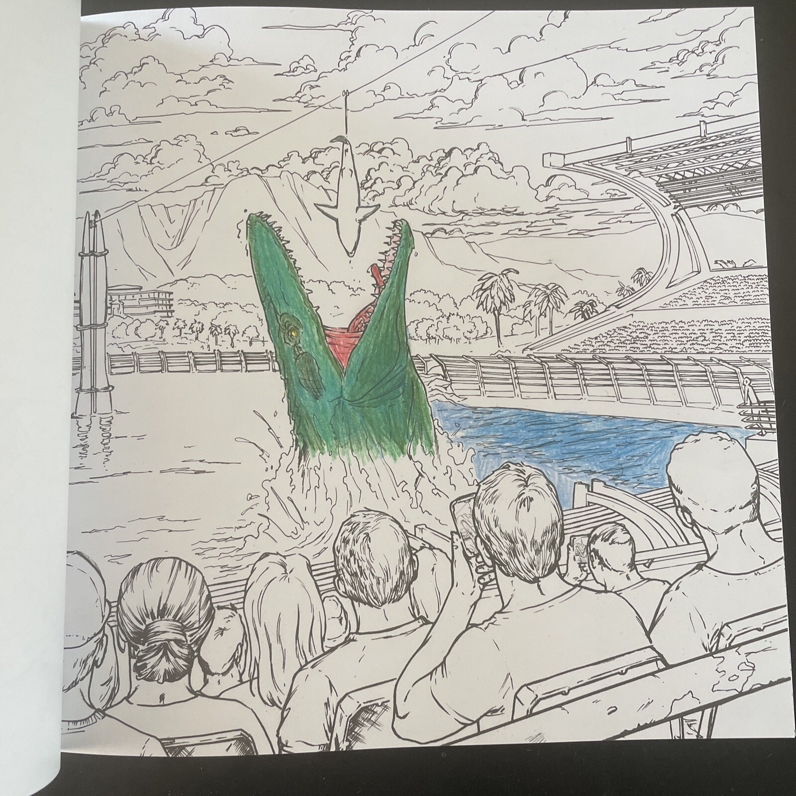 Jurassic World Adult Coloring Book (READ)
