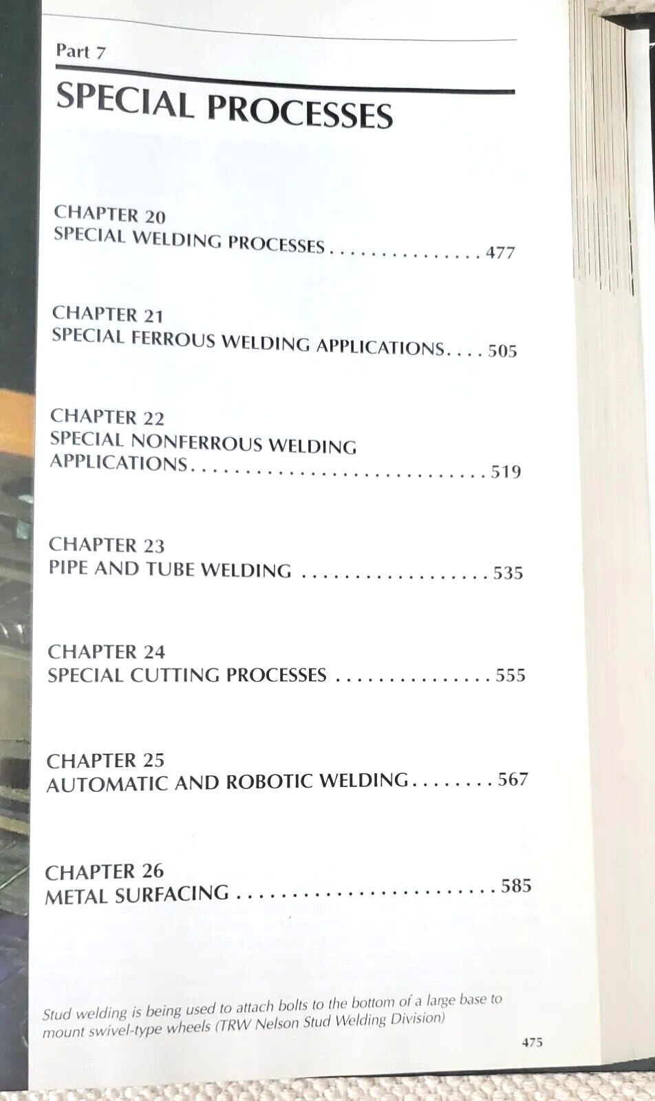 MODERN WELDING BY ALTHOUSE-TURNQUIST-BOWDITCH-BOWDITCH, HARDCOVER BOOK (1997)