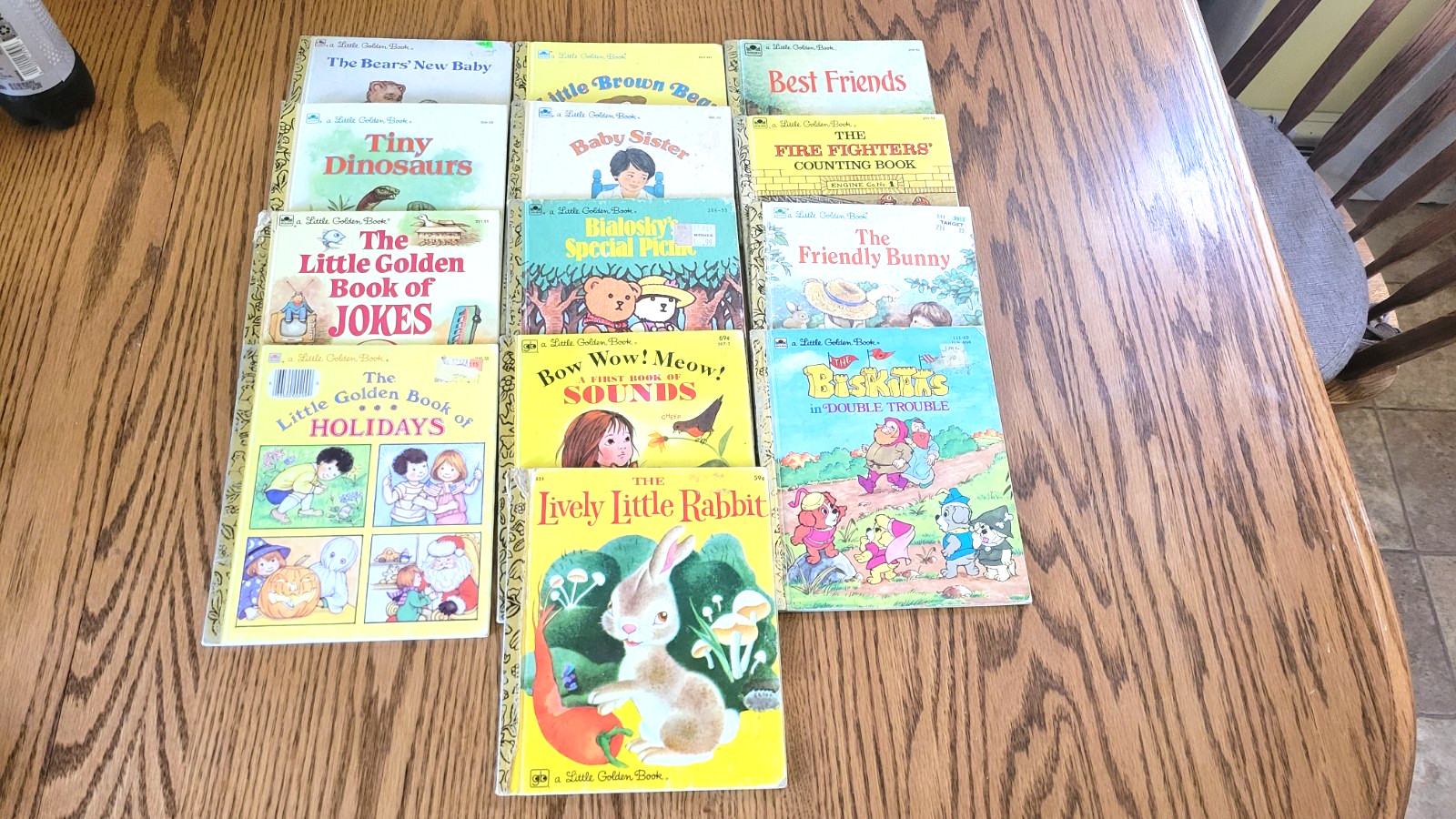 Little Golden Books 1980’s Various Titles and Conditions Vintage Lot of 13