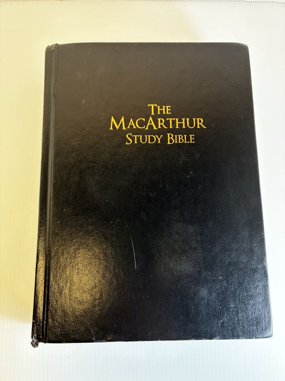 The MacArthur Study Bible John MacArthur NKJV Thomas Nelson Black Hardcover
