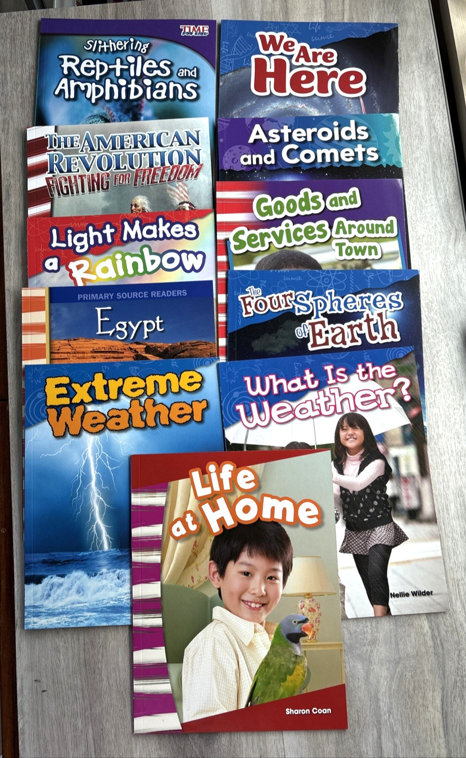 TIME FOR KIDS (SOCIAL STUDIES & SCIENCE) 11 Nonfiction Reader Books Multi Level