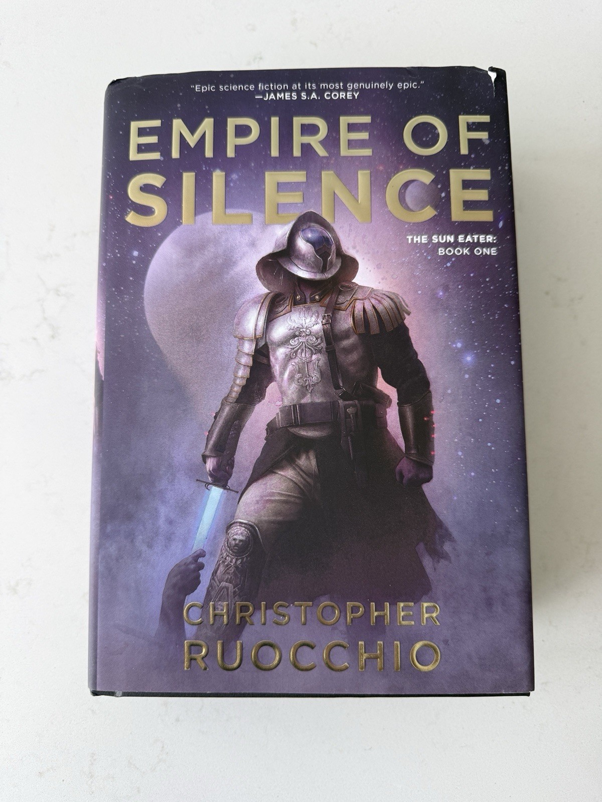Empire of Silence – Christopher Ruocchio – Deluxe Hardcover w/ Dust Jacket -GOOD