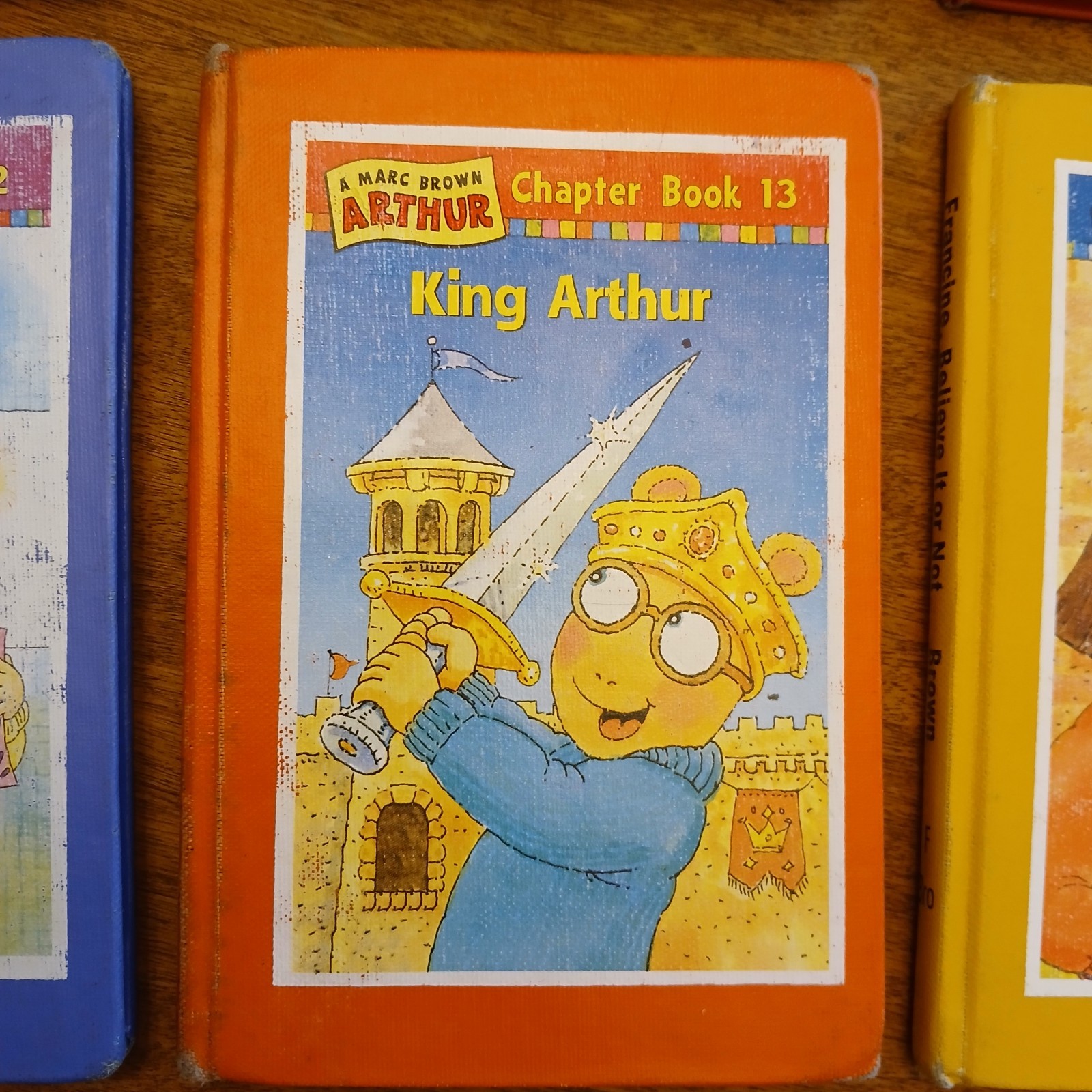 Six 6 Arthur Chapter Books Vintage Hardcover Marc Brown X-Library 2 3 8 12 13 14