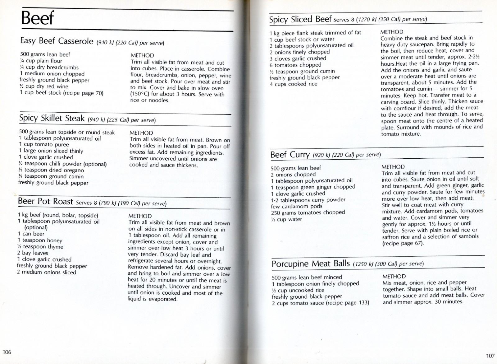 Heart Foundation Cookbook GUIDE To HEALTHY EATING 159 pages of YUM RECIPES