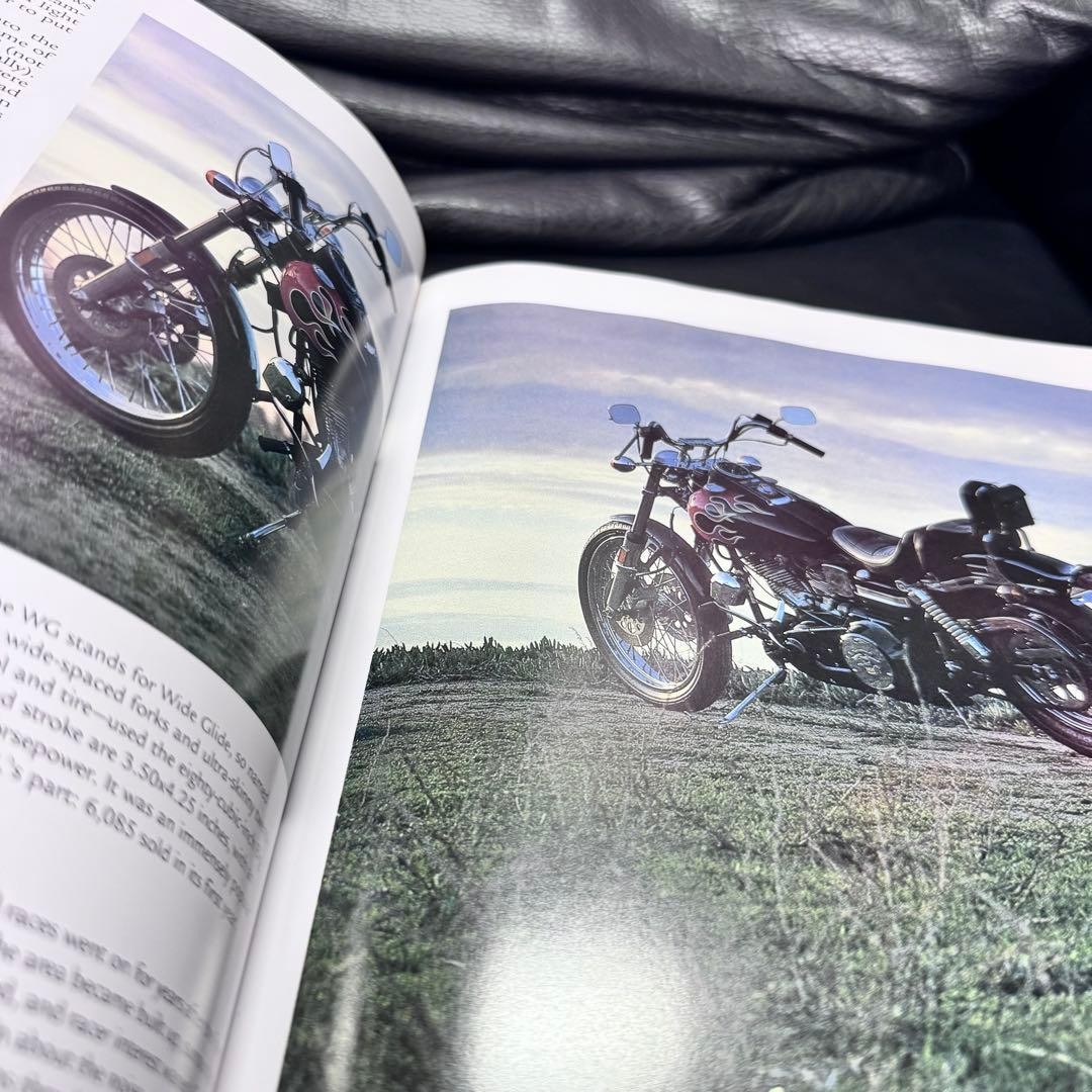 Harley Davidson Vintage Motorcycle Book 246 Pages Classic Bikes Models