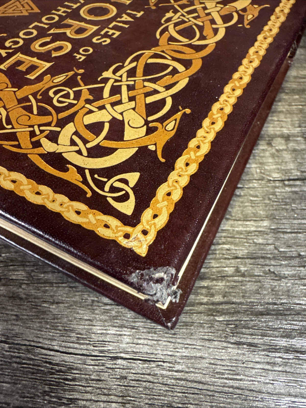 Tales of Norse Mythology Helen A Guerber Leather Bound Hardcover Barnes & Noble