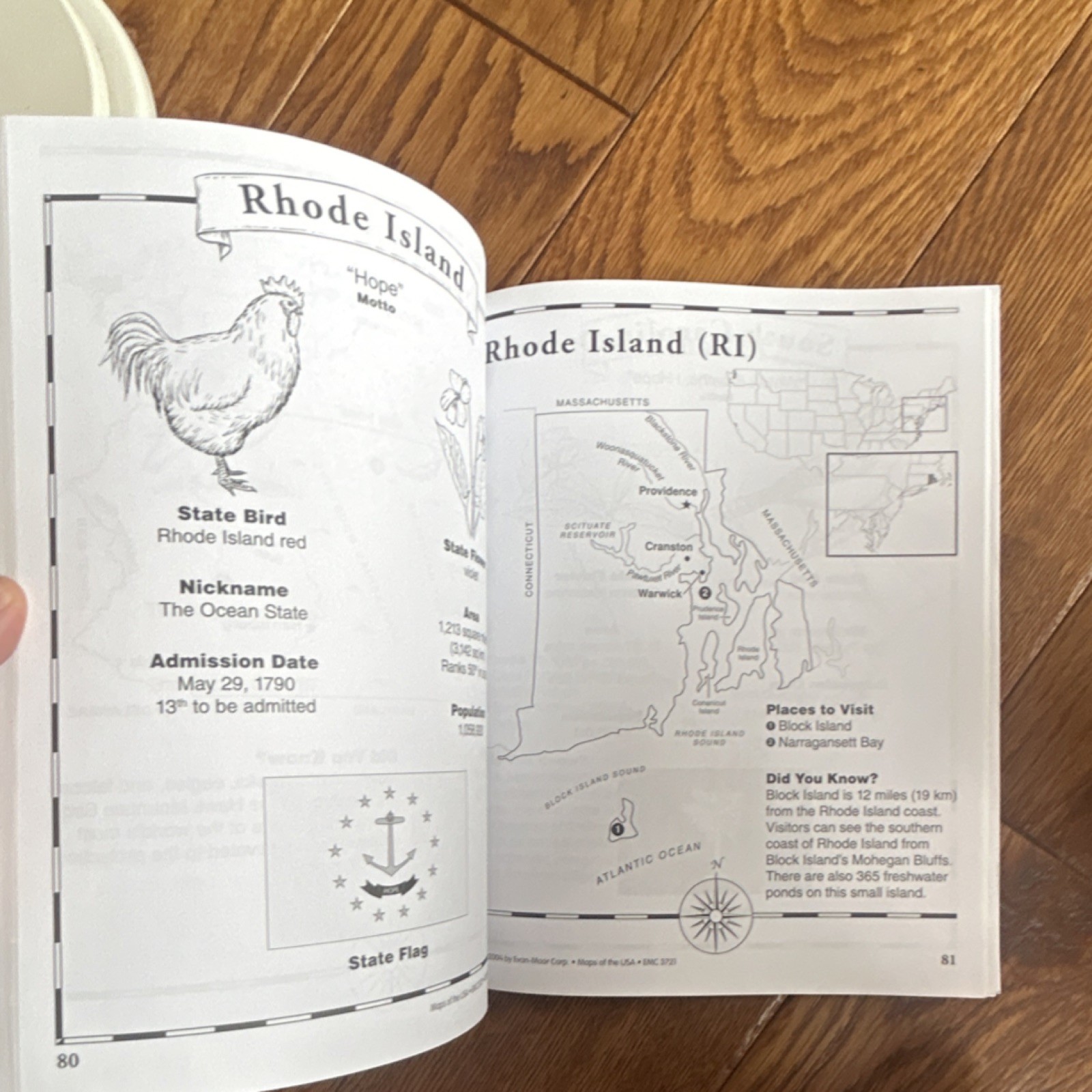 Evan-Moor Maps of the USA Paperback 2009 Geography Activity Book