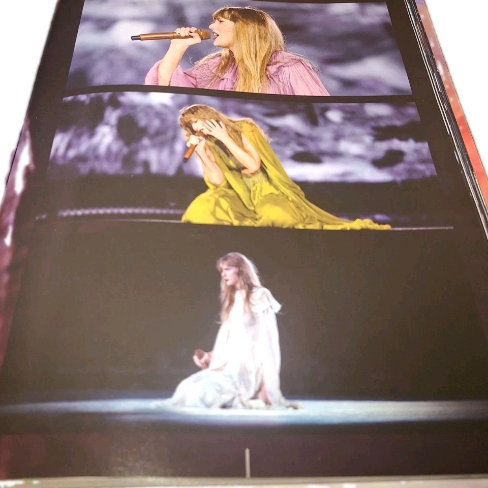 Official Taylor Swift The Eras Tour Book Hardcover Photo Concert Book 258 Pages