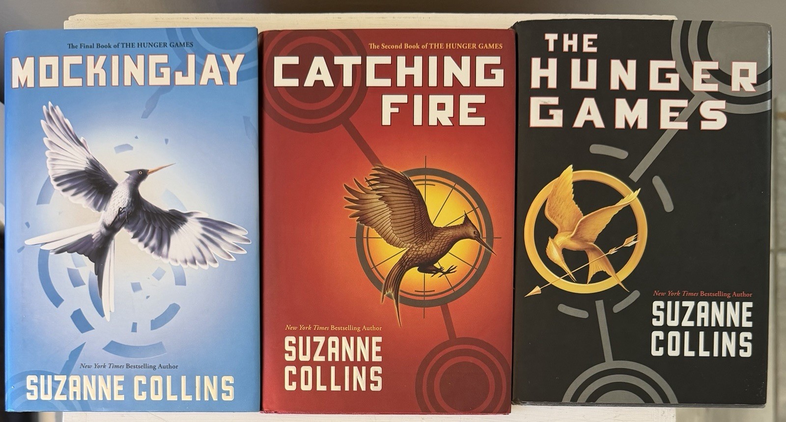 Suzanne Collins The Hunger Games Books 1-3 HC First Edition w/ Dust Jackets