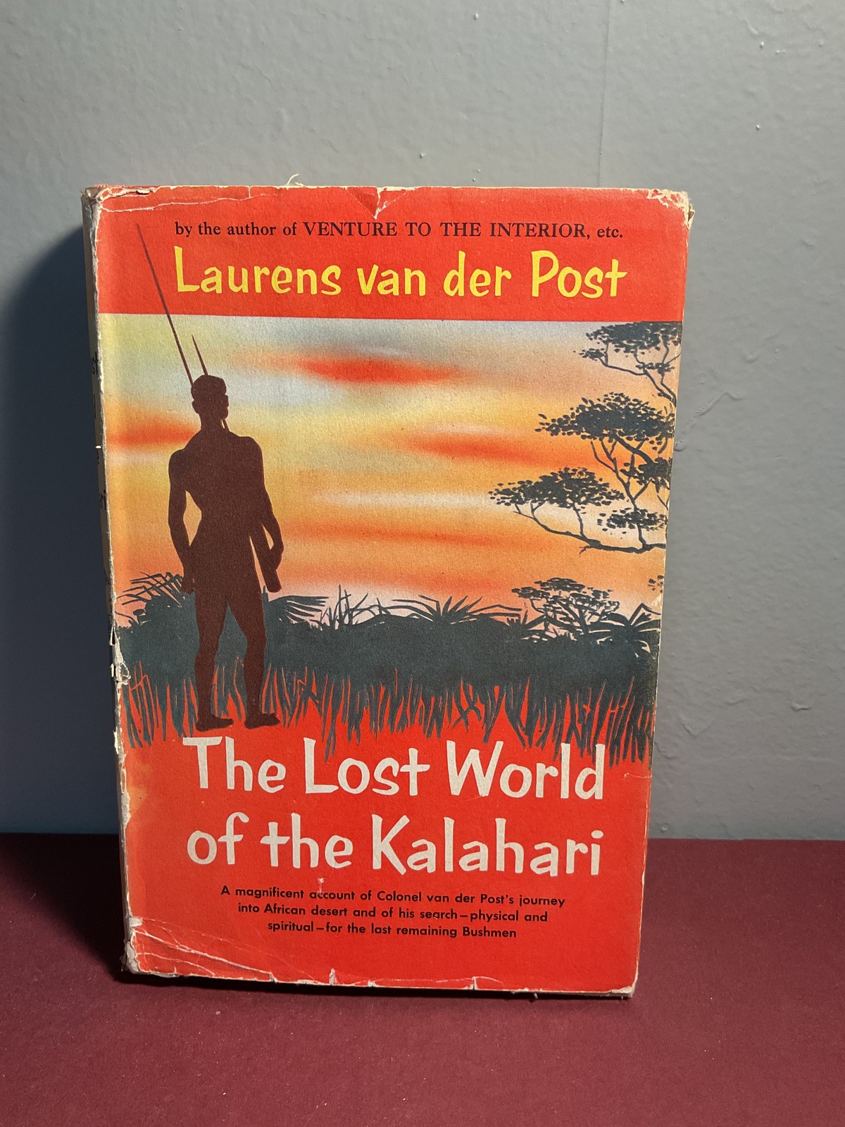 The Lost World of the Kalahari Laurens van der Post 1958 William Morrow HC DJ