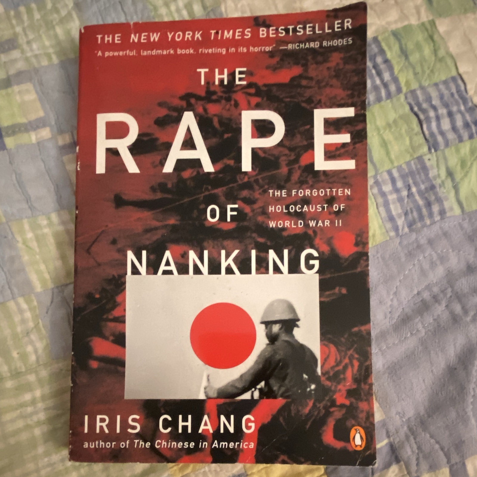Iris Chang The Rape of Nanking Forgotten Holocaust WWII 1998 TPB Penguin