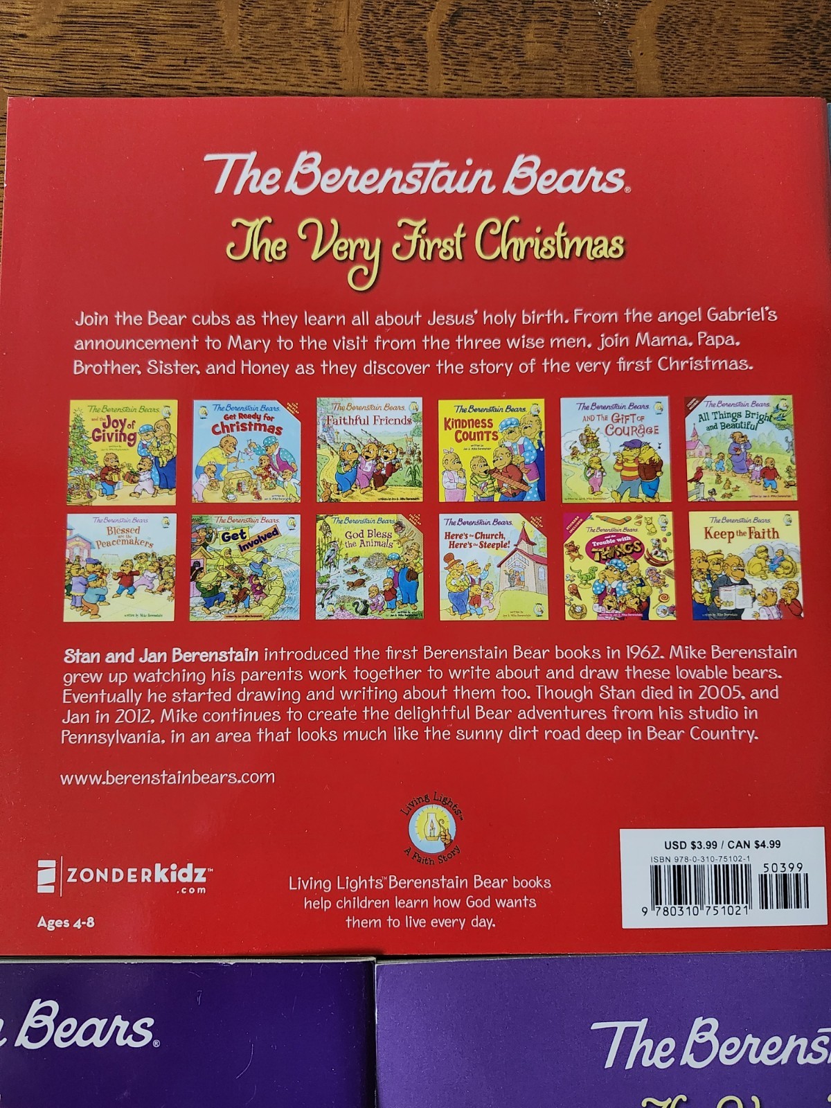 The Berenstain Bears Books Lot Of 5 Jan & Mike Berenstain Barely Used Paperback