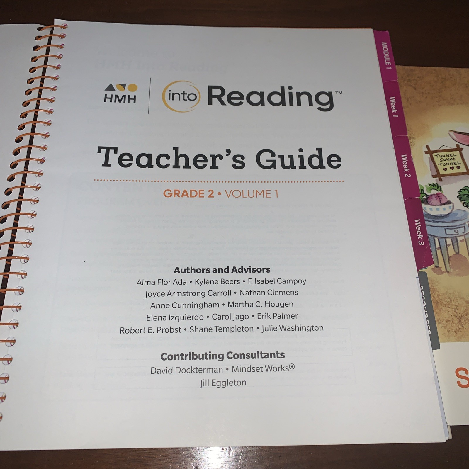 HMH Into Reading Grade 2 Volume 1 Teachers Guide & Writers Notebook Second Grade