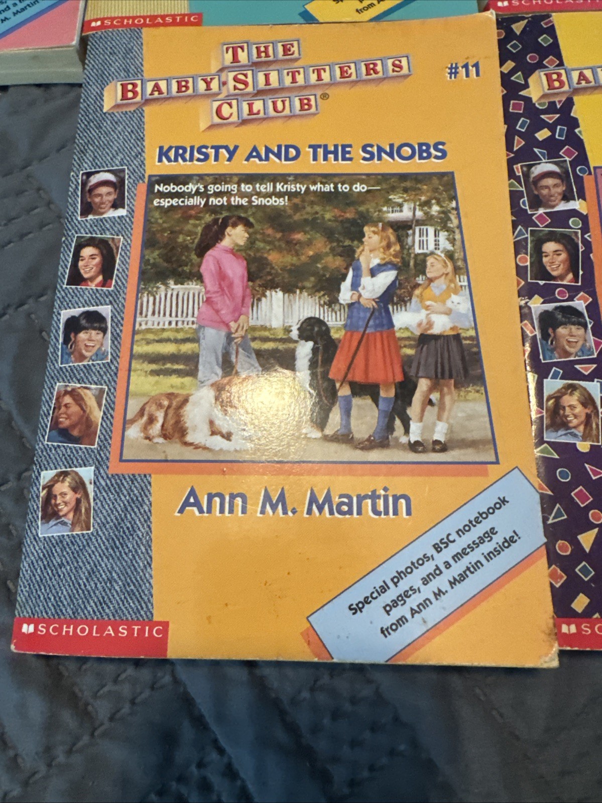 Lot Of 10 The Babysitter’s Club Ann M. Martin Chapter Books 2-6, 8-11 And #14