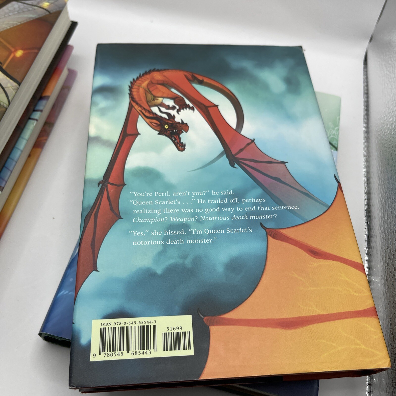 Tui T. Sutherland Wings Of Fire Hardcovers 8,9,11,12 First Printing Scholastic