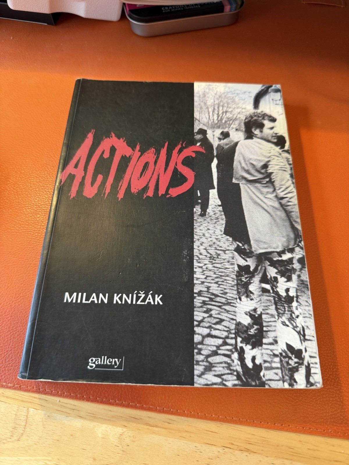 Actions by Milan Knizak – published by Gallery, Praha Czech art