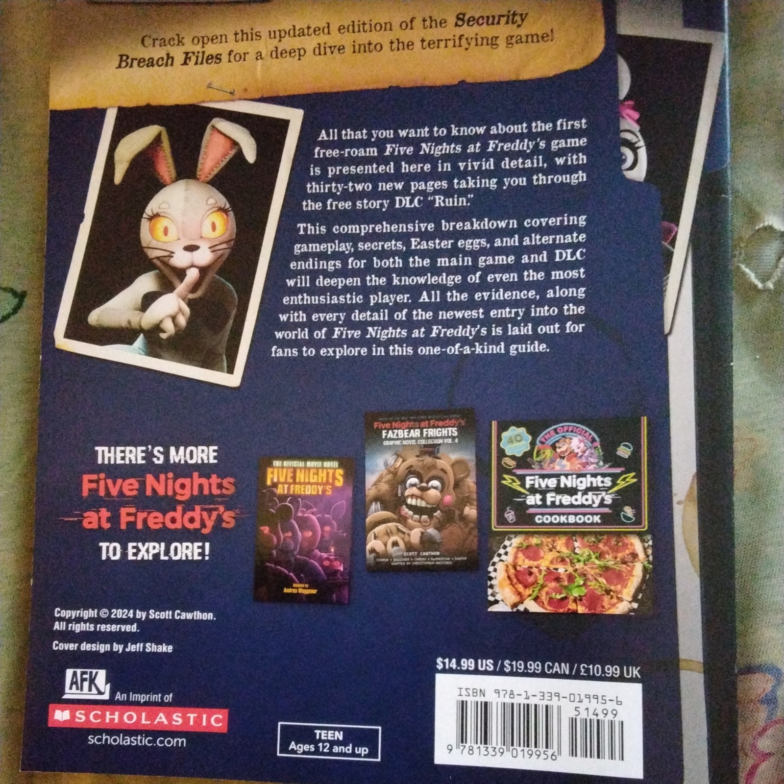Security Breach Files Updated Edition: An Afk Book (Five Nights at Freddy’s) (Pa