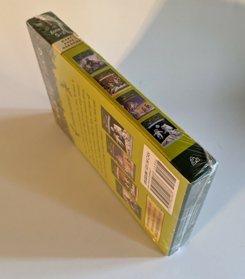 New Magic Tree House Volumes 5-8 Boxed Set By Mary Pope Osborne Sealed Adventure