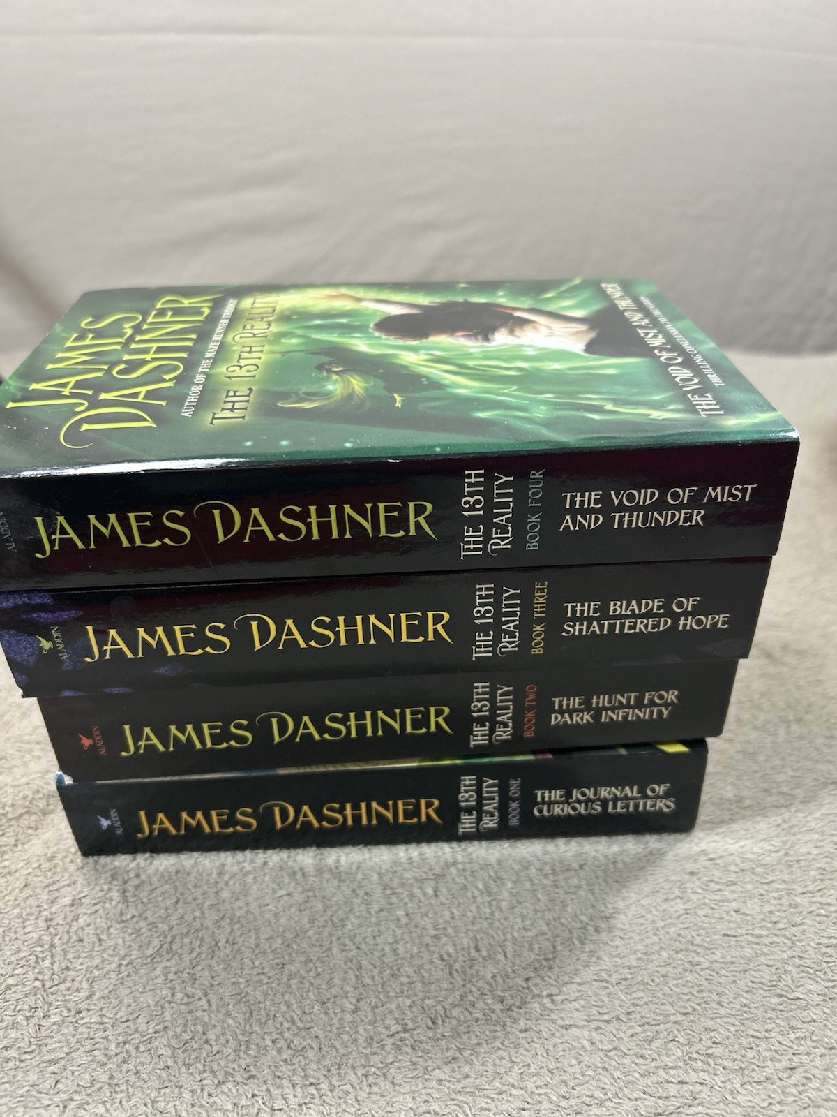 James Dashner The 13th Reality Complete 4 Book Box Set Paperback Maze Runner