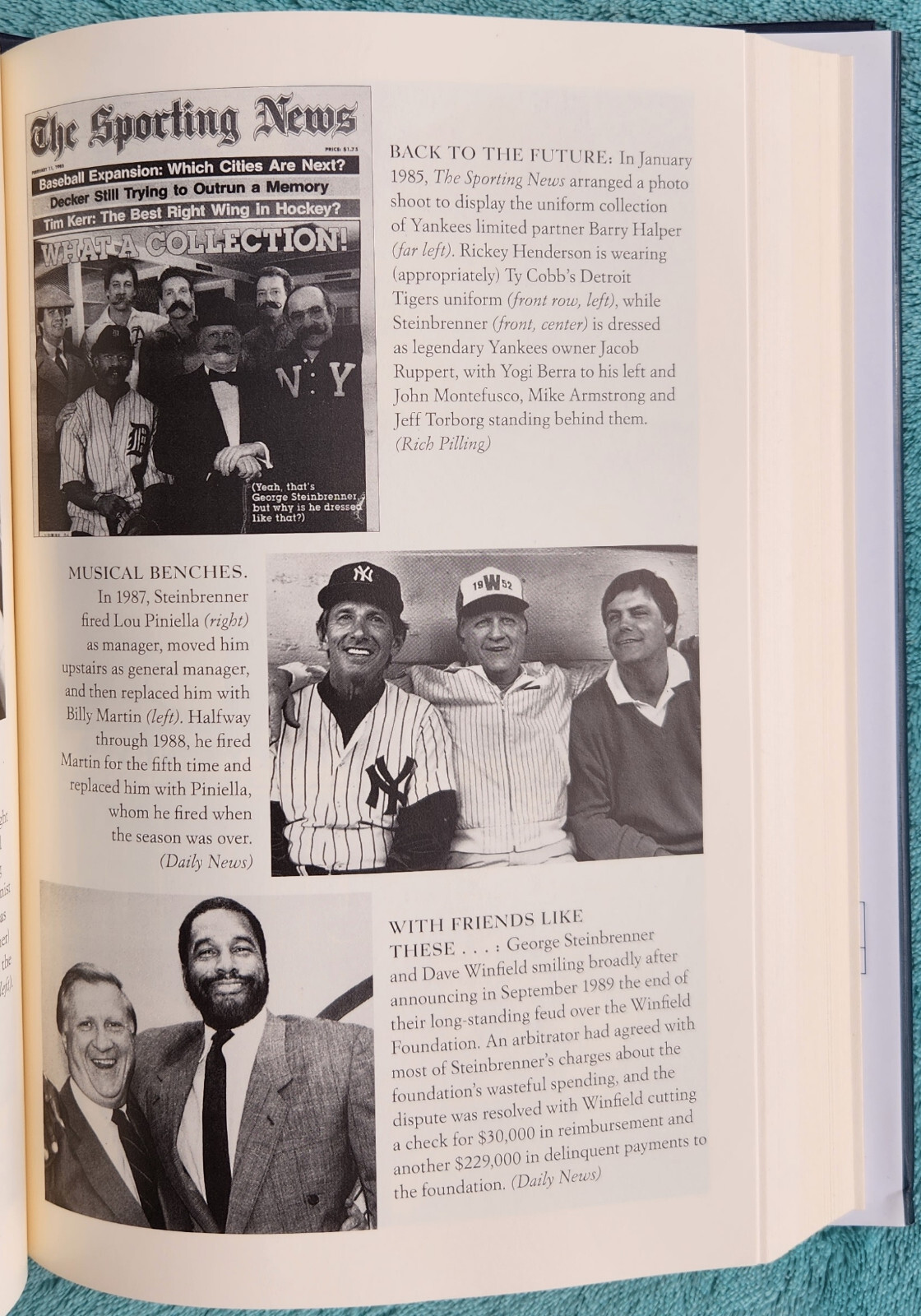 Steinbrenner The Last Lion Of Baseball By Bill Madden 2010 Hardcover 456 Pages