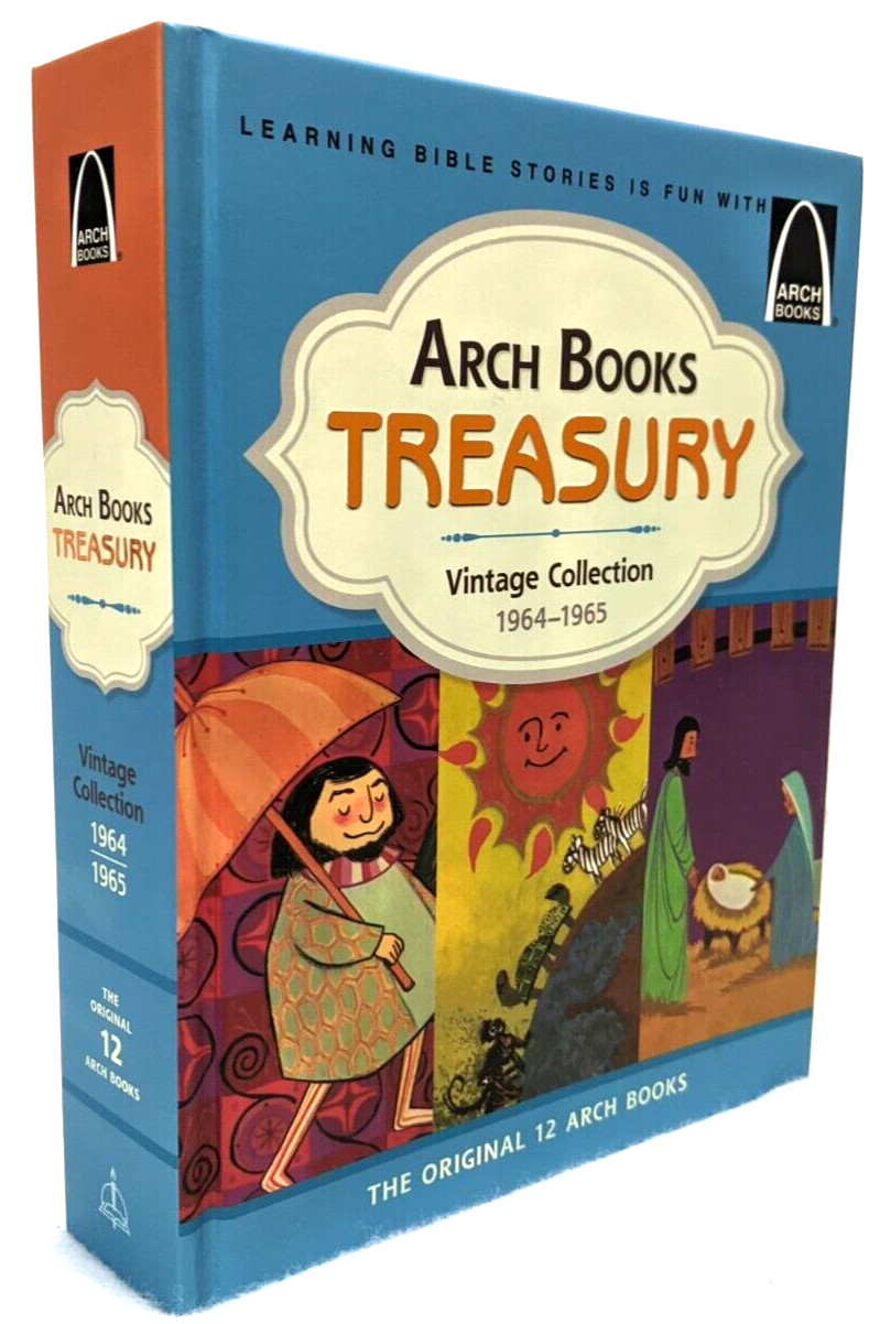 NEW Arch Books Treasury Vintage Collection 1964-1965 Bible Stories Illustrated