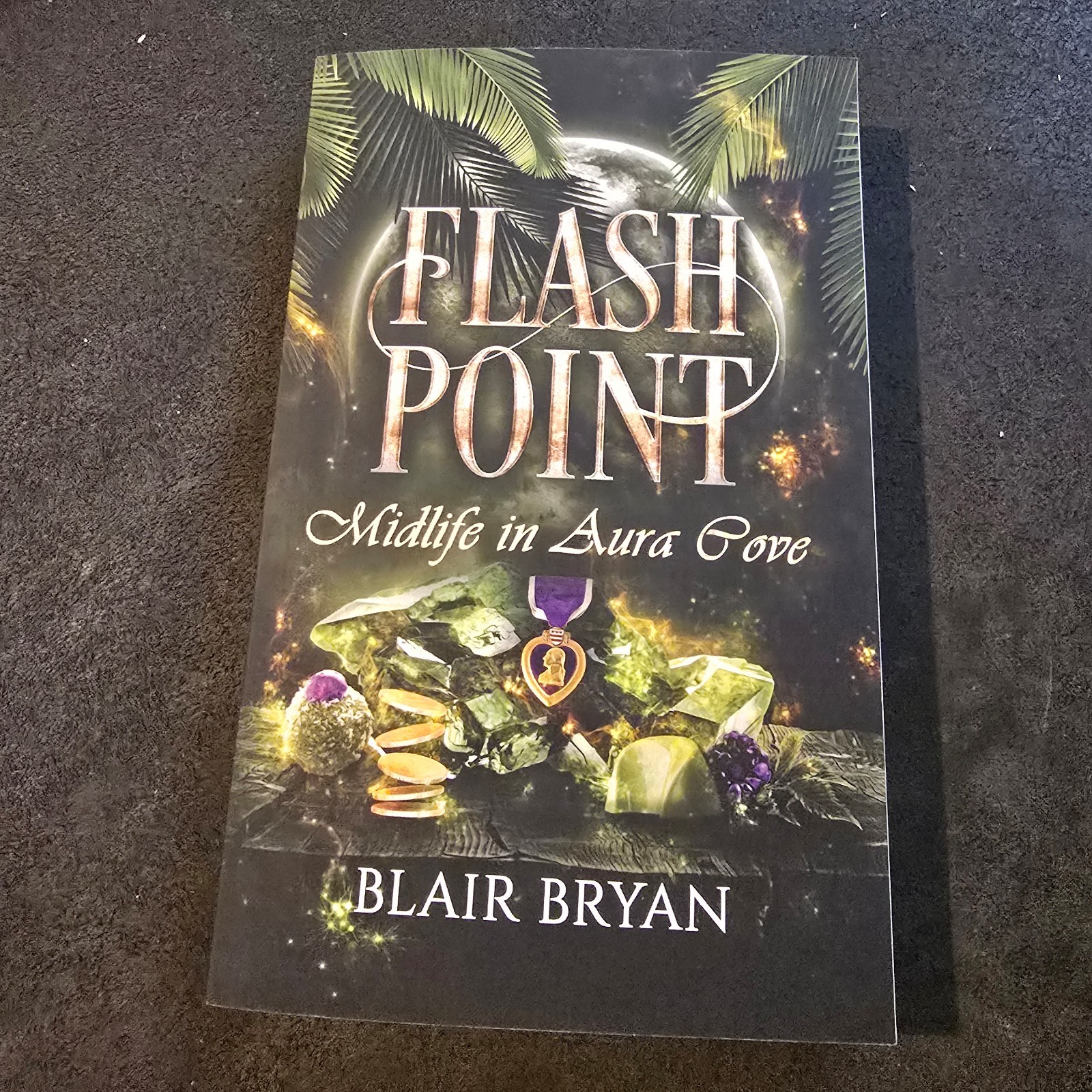 Blair Bryan Midlife in Aura Cove Series 1-5 Paperback Paranormal Books