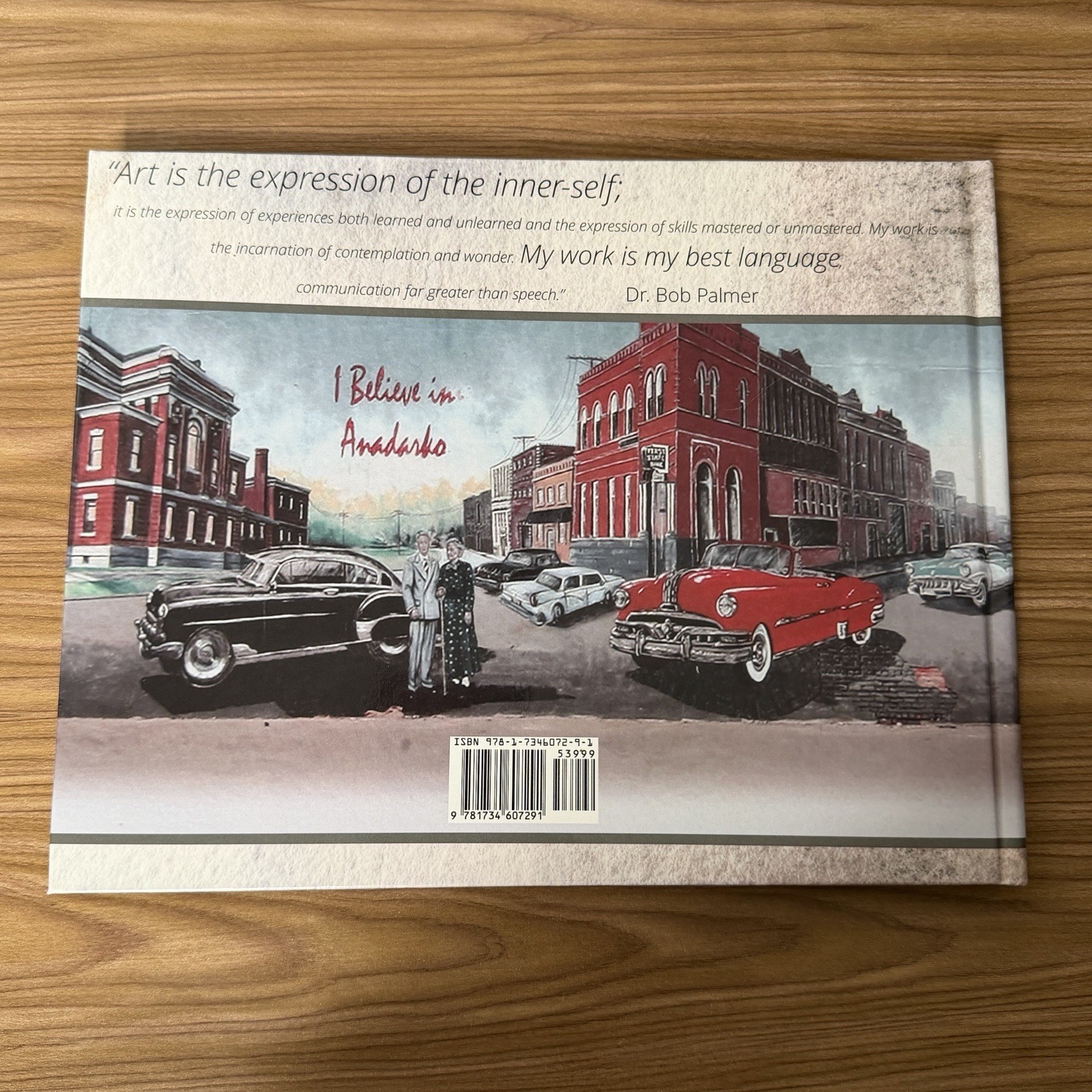 SIGNED Painting Oklahoma and Beyond Dr. Bob Palmer Mural Artist Hardback 2020