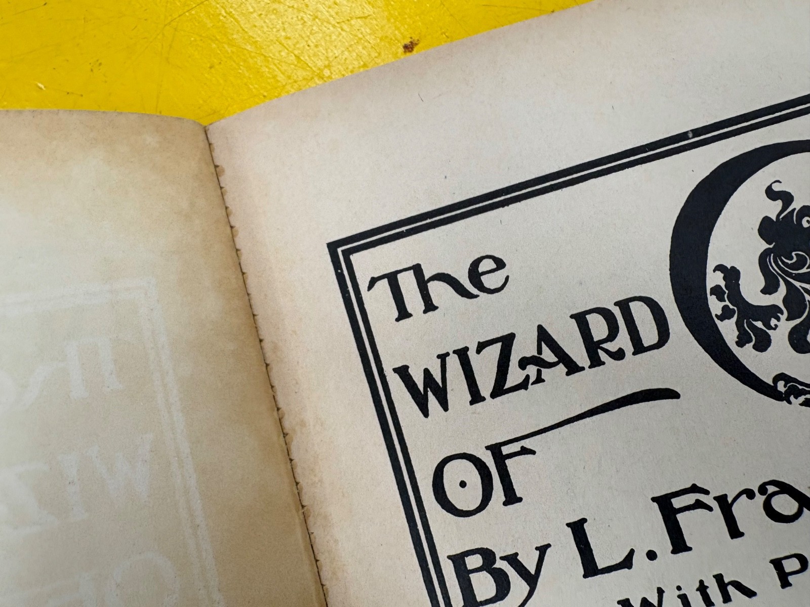 Lot of 3 OZ books L Frank Baum Soft cover Rand McNally Vintage wizard of oz