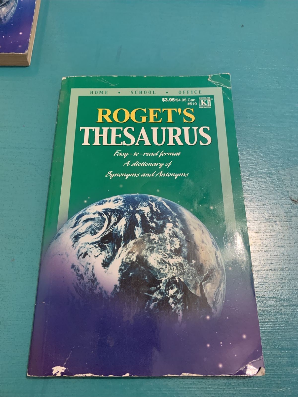 NEW EASY READ Roget’s Thesaurus Home School Office Book By KAPPA BOOKS 194 Pages