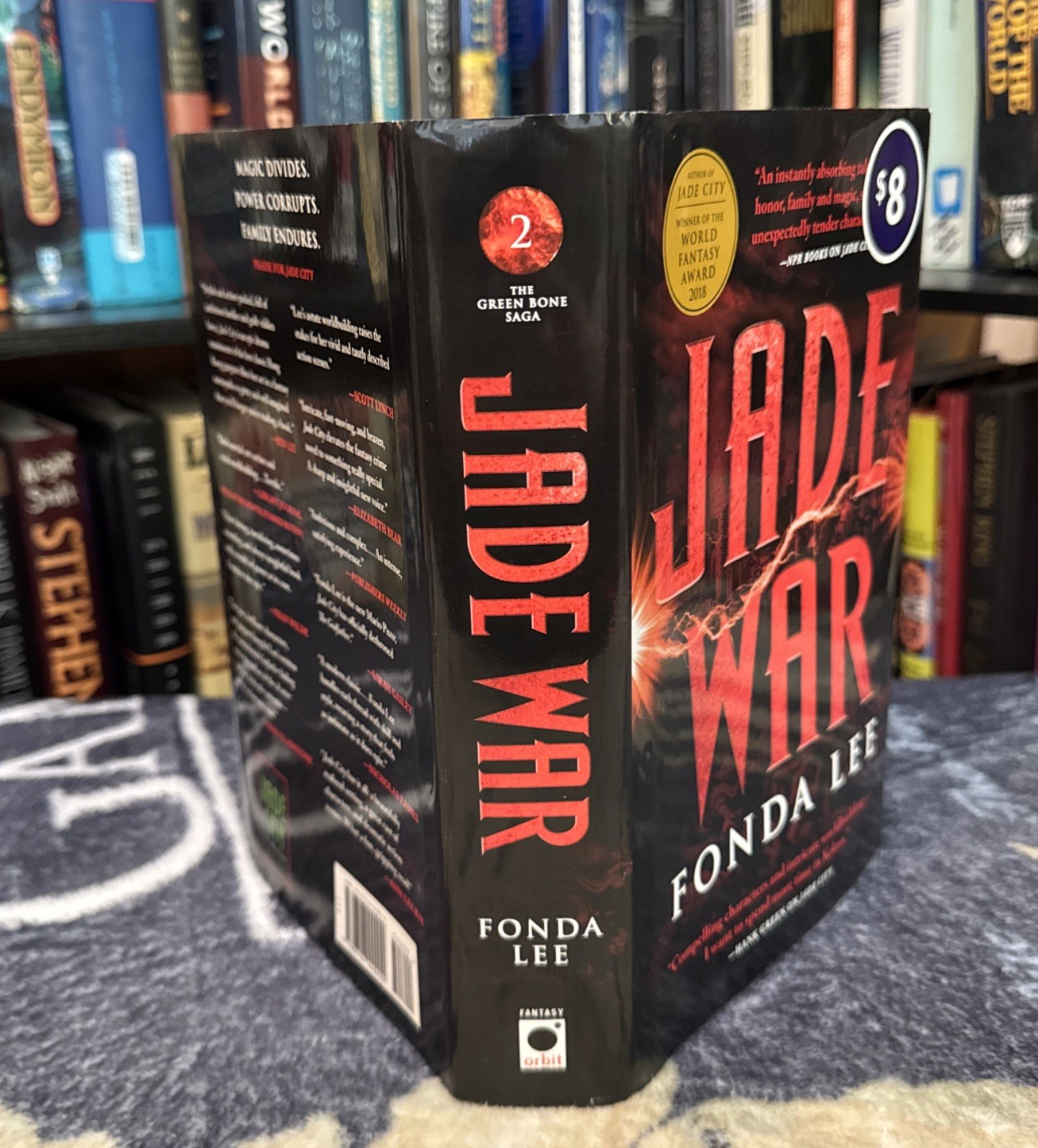 SIGNED – Jade War – Fonda Lee (Hardcover) First Edition/Print, 1st/1st, $26.00