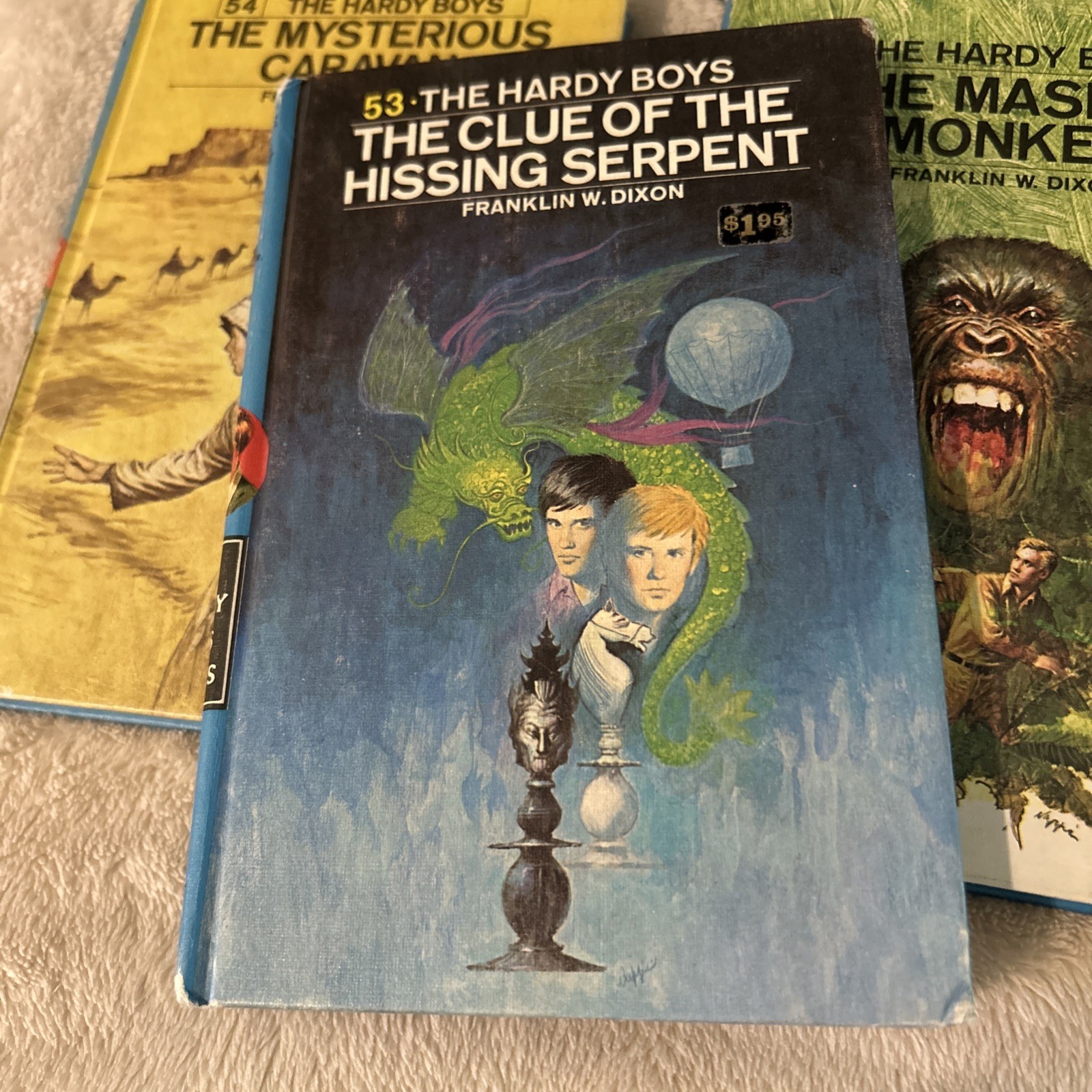 Lot x4 Hardy Boys Early Edition Matte HC Books # 51-54 Franklin W Dixon Hardback
