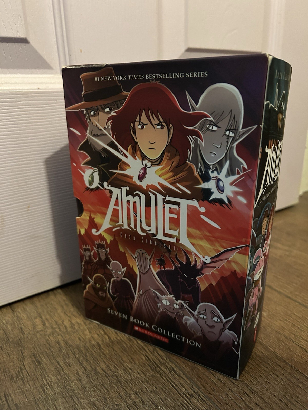 Amulet Book Set: Paperback Books # 1,3,4,5,6, & 7 by Kazu Kibuishi
