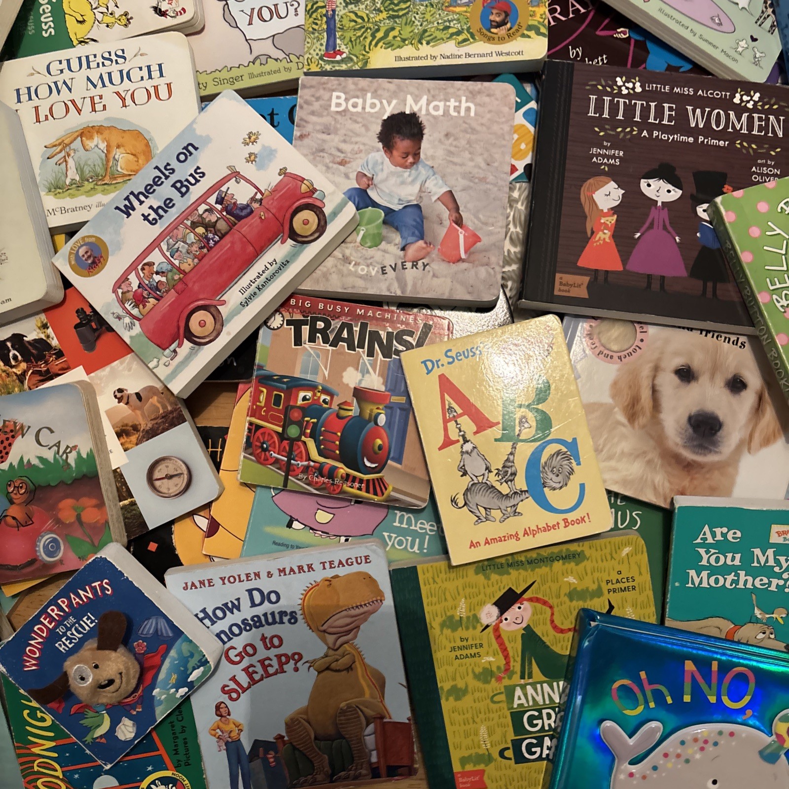 20 RANDOM Childrens Board Books Toddler Daycare Babies Instant Library