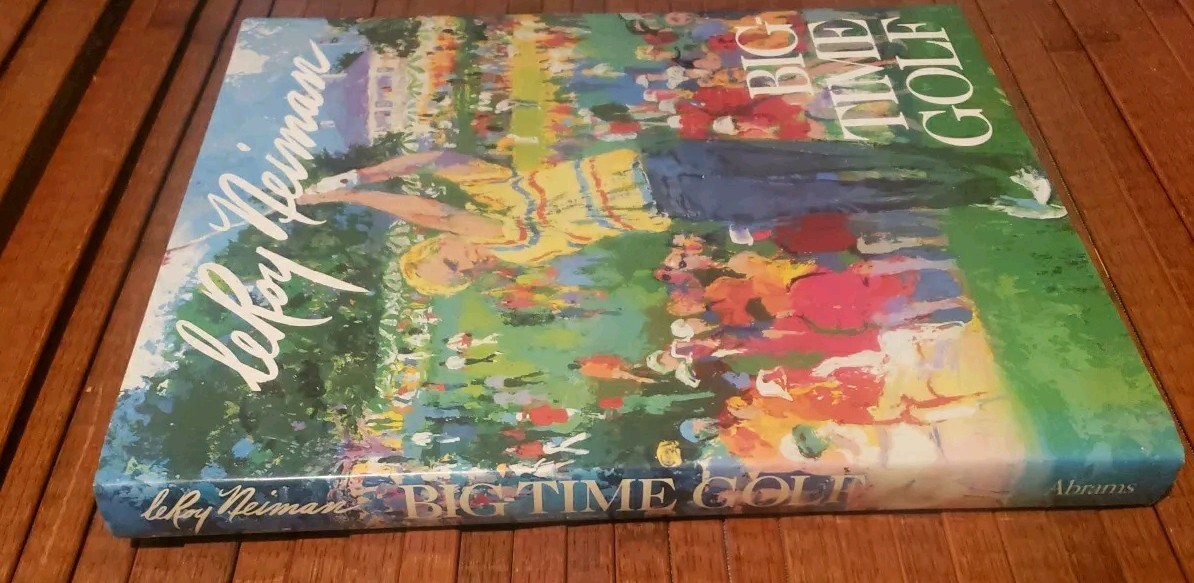 Leroy Neiman Signed Big Time Golf Art 193 Prints 170 Full Color Famous Golfers